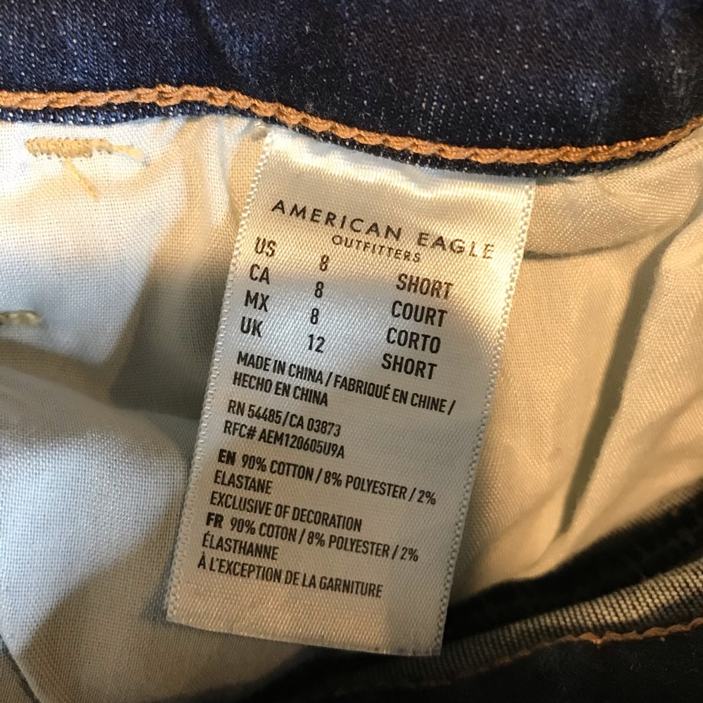 SOLDAmerican Eagle Highest Rise Jegging Distressed - Picture 8 of 9